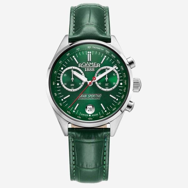 Roamer Gran Sportivo zöld számlapos férfi chronograph karóra 978818417520