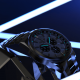 Roamer Helios Power titántokos solar fekete férfi chronograph karóra 973981448520