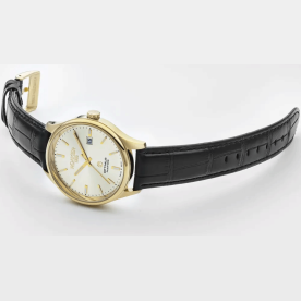 Roamer Optimus arany színű automata férfi óra fekete bőr szíjjal 983983483505