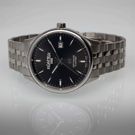 Roamer Optimus ezüst színű automata férfi óra fém szíjjal 983983415550
