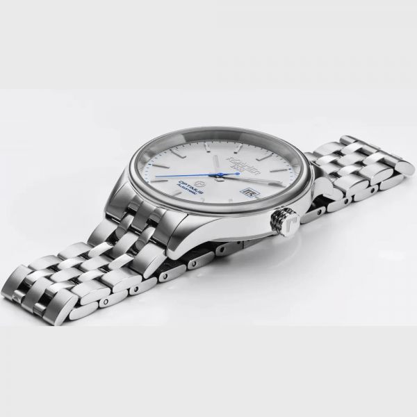Roamer Optimus világos ezüst színű automata férfi óra fém szíjjal 983983411550
