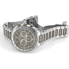 Roamer Power Chrono ezüst szürke kronográf férfi óra 868837444570