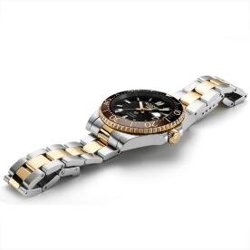 Roamer Premier barna fekete számlapos bicolor automata férfi óra 986983498520