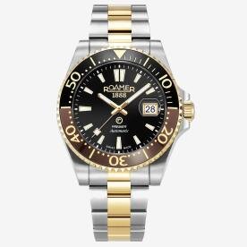 Roamer Premier barna fekete számlapos bicolor automata férfi óra 986983498520
