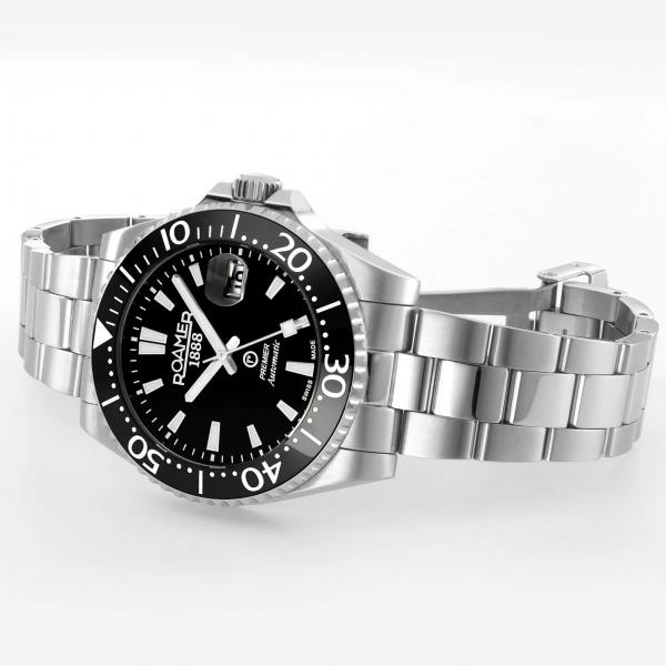 Roamer Premier fekete számlapos automata férfi óra 986983418520