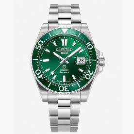 Roamer Premier zöld számlapos automata férfi óra 986983417520
