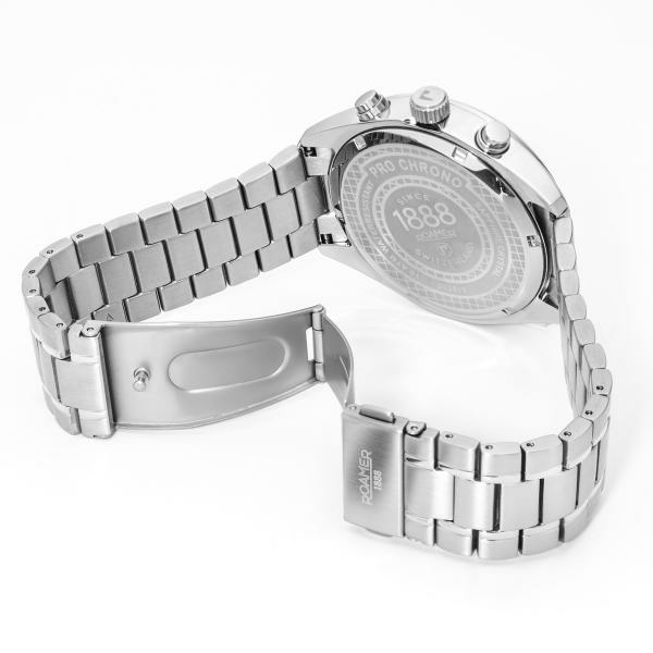 Roamer Pro Chrono kék chronograph férfi karóra 993819414520