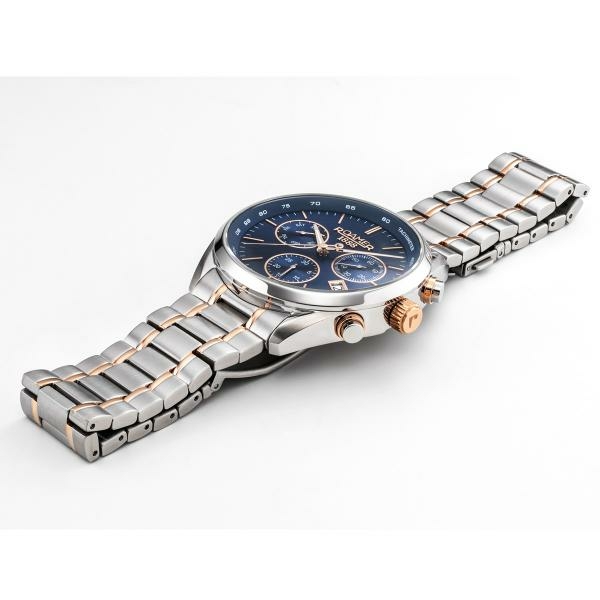 Roamer Pro Chrono kék és rozé chronograph férfi karóra 993819474520