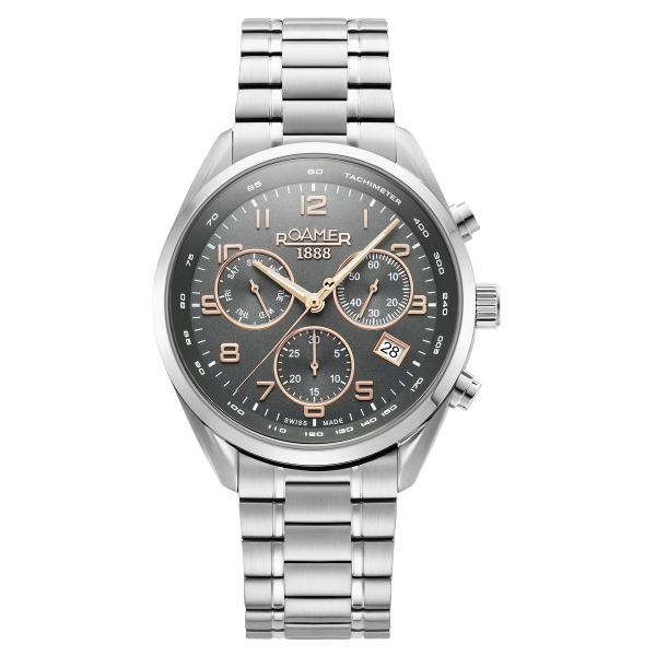 Roamer Pro Chrono szürke chronograph férfi karóra 993819415420