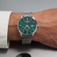Roamer R-LINE GMT zöld számlapos férfi karóra dupla szíjjal 990987417505