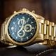 Roamer Rockshell Mark III arany színű kronográf férfi óra 220837485520