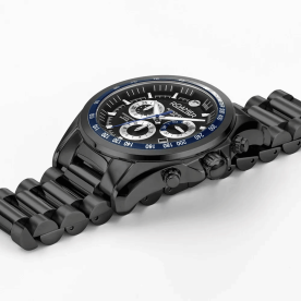 Roamer Rockshell Mark III fekete kronográf férfi óra 220837458550