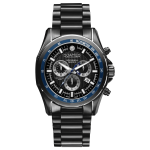 Roamer Rockshell Mark III fekete kronográf férfi óra 220837458550