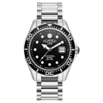 Roamer Rockshell Mark III Scuba férfi búváróra fekete számlappal 220858418550