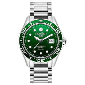 Roamer Rockshell Mark III Scuba férfi búváróra zöld számlappal 220858417550