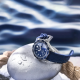 Roamer Rockshell Mark III Scuba kék férfi búváróra kék kaucsuk szíjjal 867833414502