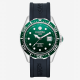 Roamer Rockshell Mark III Scuba zöld férfi búváróra fekete kaucsuk szíjjal 867833417502