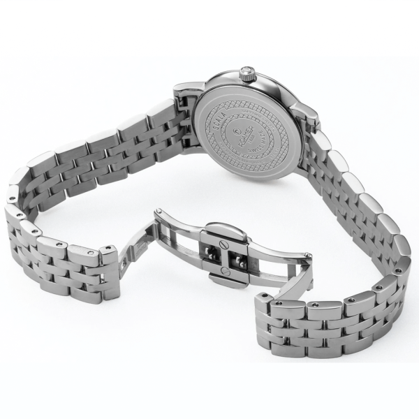 Roamer Scala ezüst színű gyöngyház számlapos női karóra 976830412050