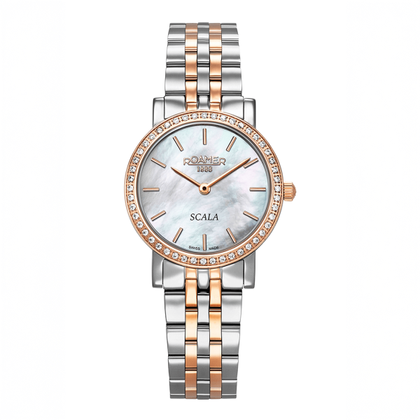 Roamer Scala gyöngyház számlapos rozé női karóra 976830492050