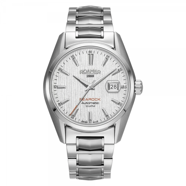 Roamer Searock II ezüst színű számlapos automata férfi óra 210665412520