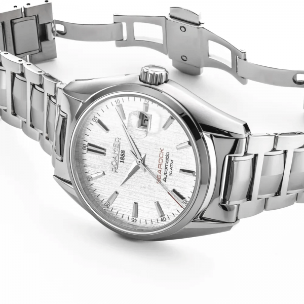 Roamer Searock II ezüst színű számlapos automata férfi óra 210665412520