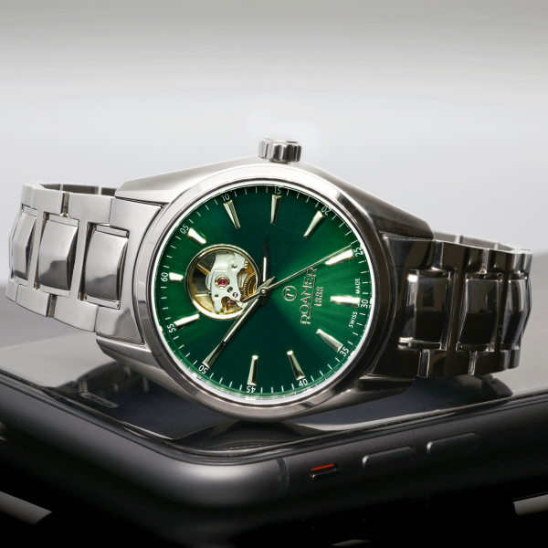 Roamer Searock Master zöld számlapos automata férfi óra 984985417520
