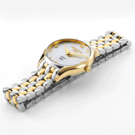 Roamer Soleure Diamond gyöngyház számlapos bicolor női óra 547857472550