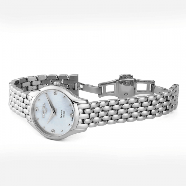 Roamer Soleure Diamond gyöngyház számlapos női óra 547857412550