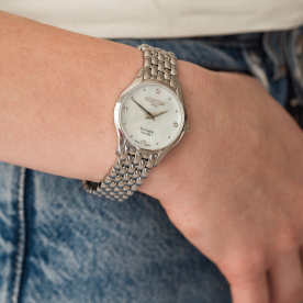 Roamer Soleure Diamond gyöngyház számlapos női óra 547857412550