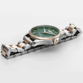 Roamer Sportiva diamond limited edition bicolor női óra zöld számlappal 865847497050