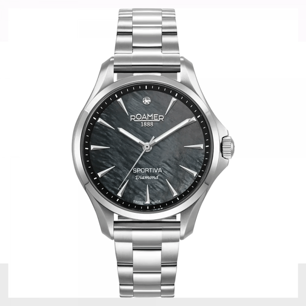 Roamer Sportiva diamond limited edition női óra szürke számlappal 865847418050