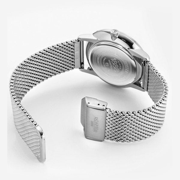 Roamer Valais kék számlapos dupla szíjas férfi óra 988833414505