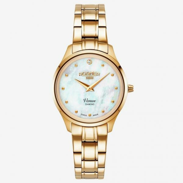 Roamer Venus diamond arany színű női óra 601857488920