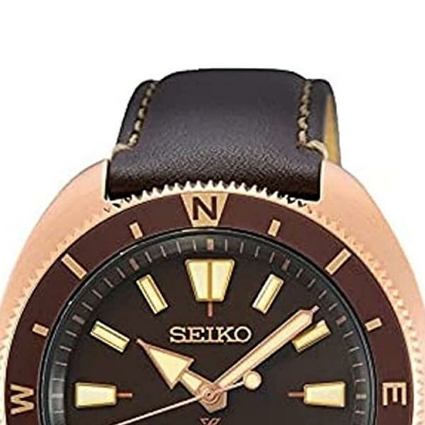 Seiko  Prospex Land Tortoise bőrszíjas férfi óra SRPG18K1