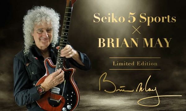 Seiko 5 Sports Brian May Limited Edition automata karóra  SRPH80K1