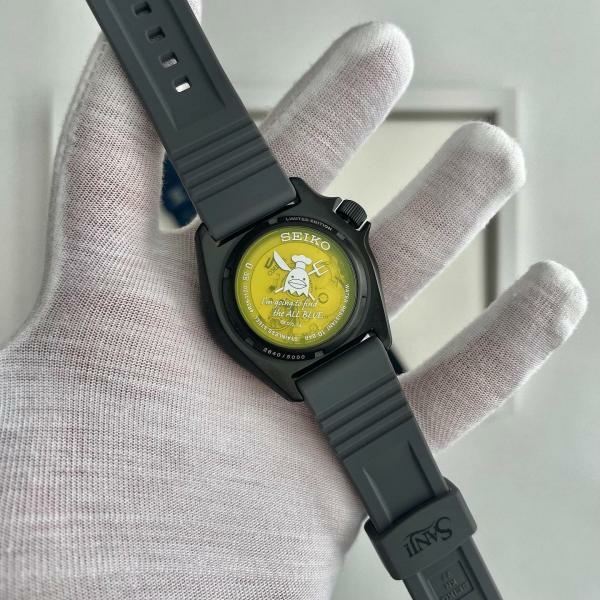 Seiko 5 Sports One Piece Sanji limitált férfi óra SRPH69K1