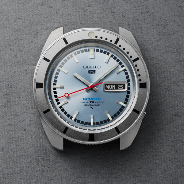 Seiko 5 Sports SKX Ash blue 1968 Recreation Limited Edition férfi karóra SRPL03K1