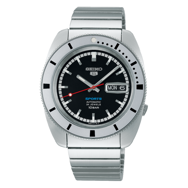 Seiko 5 Sports SKX Pepper Black 1968 Recreation Limited Edition SRPL05K1