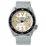 Seiko 5 Sports Suits Style sárga számlapos férfi karóra SRPE75K1