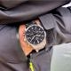 Seiko Chronograf férfi kvarcóra fémszíjjal SSB413P1