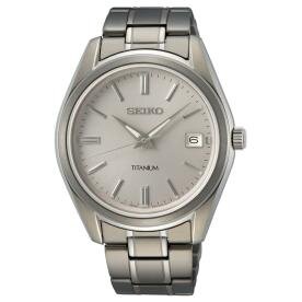 Seiko Classic fémcsatos  titánium kvarc férfi karóra SUR369P1