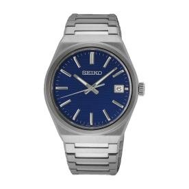 Seiko Classic fémszíjas kék férfi kvarc karóra SUR555P1