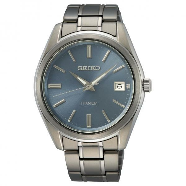 Seiko Classic Titánium fémszíjas férfi karóra SUR371P1