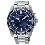 Seiko Kinetic kék számlapos férfi óra SKA783P1