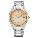 Seiko Ladies Diamond gyémánt berakásos fémszíjas kvarc női karóra SKK730P1
