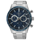 Seiko Neo Sports Chronograph fémszíjas kék számlapos férfi karóra SSB445P1