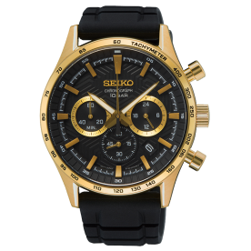 Seiko Neo Sports szilkonszíjas kronográf karóra SSB446P1