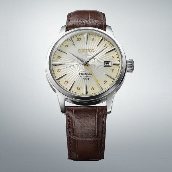Seiko Presage Cocktail Time 'Acacia' GMT férfi karóra SSK041J1