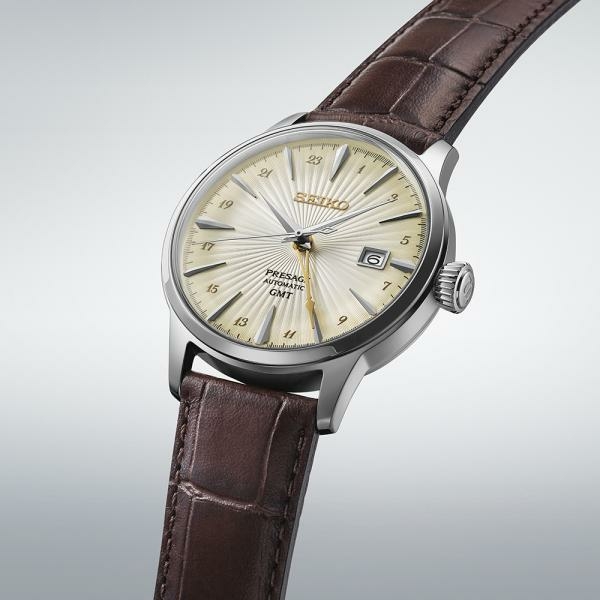 Seiko Presage Cocktail Time 'Acacia' GMT férfi karóra SSK041J1