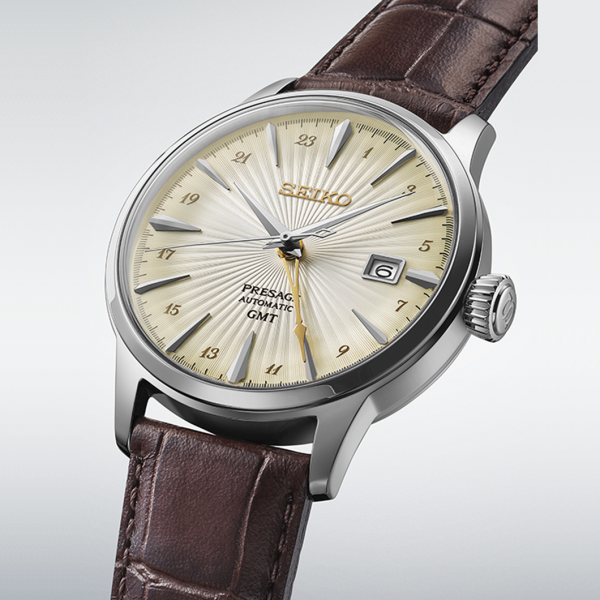 Seiko Presage Cocktail Time 'Acacia' GMT férfi karóra SSK041J1